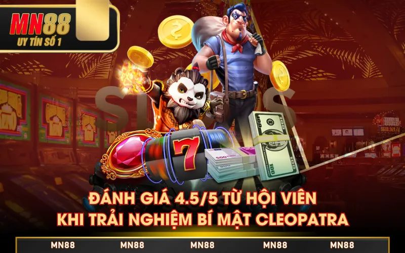 Đánh giá 4.5/5 từ hội viên khi trải nghiệm bí mật Cleopatra