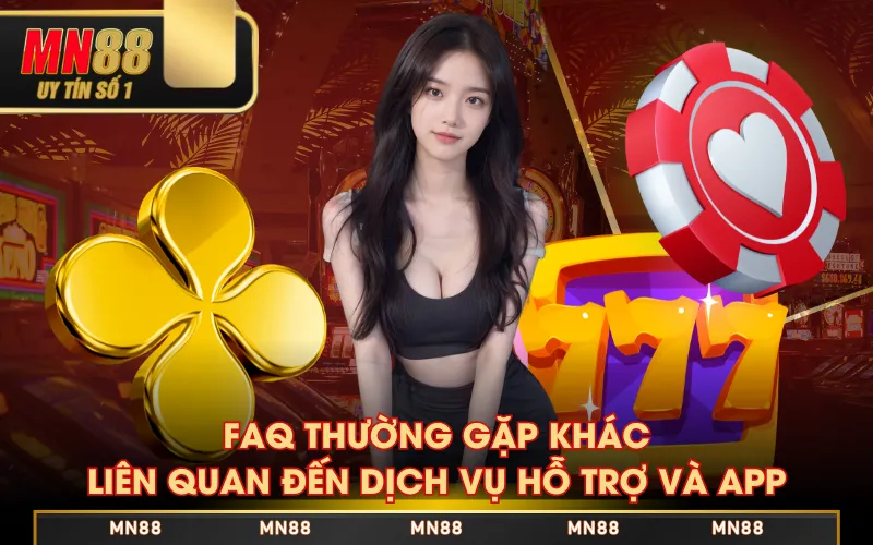 FAQ thường gặp khác liên quan đến dịch vụ hỗ trợ và app