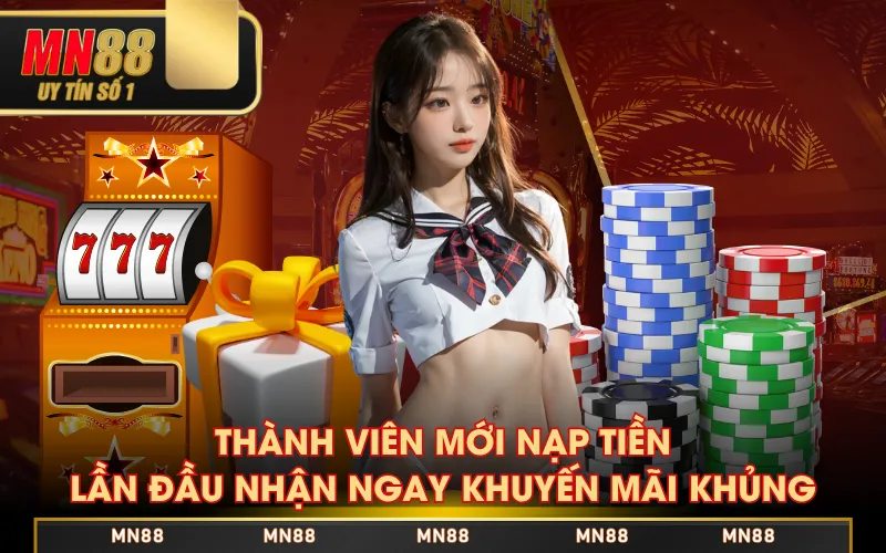 Thành viên mới nạp tiền lần đầu nhận ngay khuyến mãi khủng