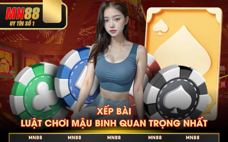 Xếp bài - Luật chơi Mậu Binh quan trọng nhất