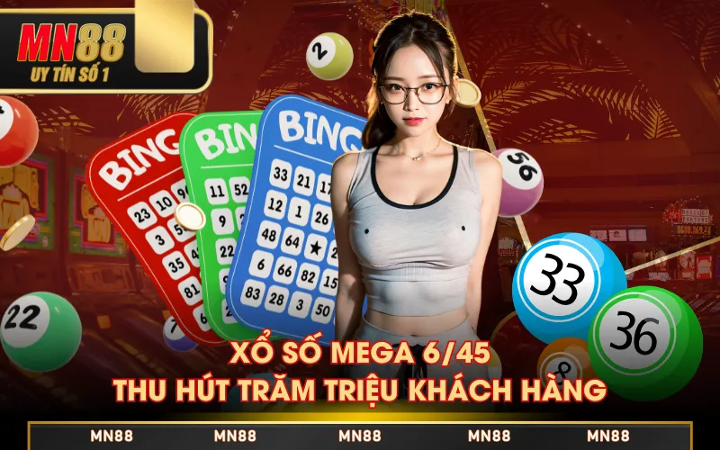Xổ số Mega 6/45 thu hút trăm triệu khách hàng